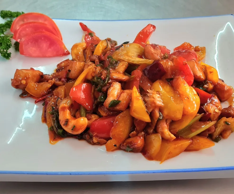 Chilli Chicken with Cashewnuts